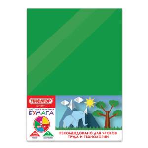 Бумага бархатная  5л 5цв. А4 110г/м ПИФАГО...